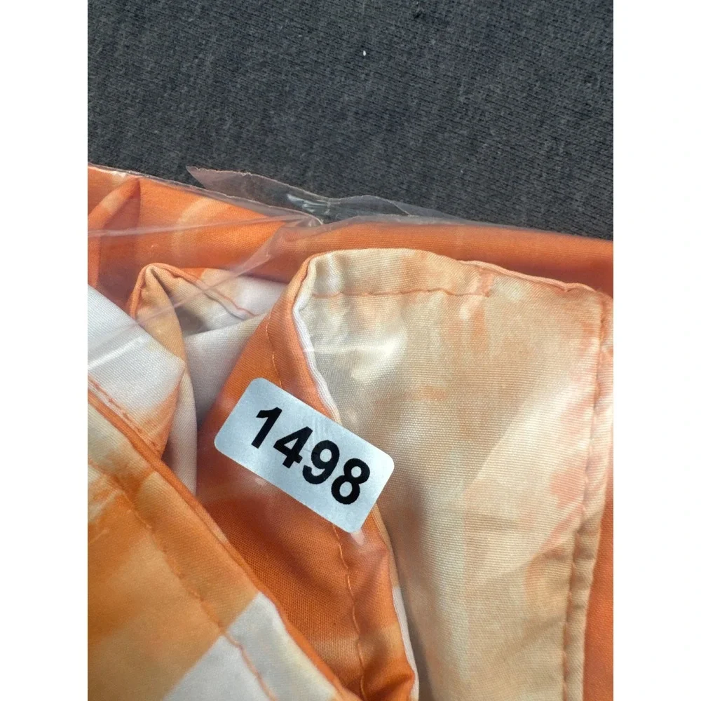 ZeroXposur Kids Orange Striped Board‎ Shorts Swim Trunks Size S Small Zip Pocket